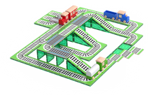 Load image into Gallery viewer, TileTek 36 Piece Tile Topper | Train Pack