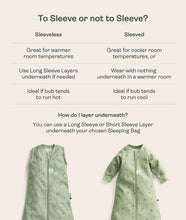 Load image into Gallery viewer, ergoPouch Jersey Sleeping Bag Long Sleeve 2.5 TOG  - Assorted Colours