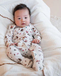 Bébé Toby LS Zip Onesie
