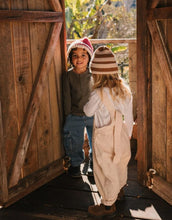 Load image into Gallery viewer, Tokyo Merino Beanie | Caramel Stripe