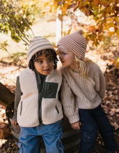 Load image into Gallery viewer, Tokyo Merino Beanie | Sage Stripe