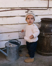 Load image into Gallery viewer, Tokyo Merino Beanie | Sage Stripe
