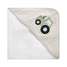 Load image into Gallery viewer, Hooded Towel | Tractor Ride