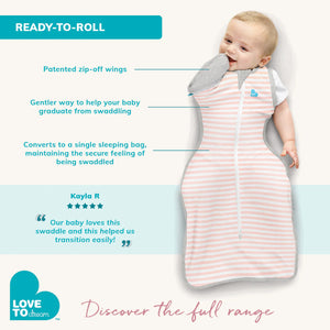 Love To Dream SWADDLE UP™ TRANSITION BAG (50/50) Warm 2.5 TOG