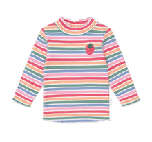 Load image into Gallery viewer, HUX Tutti Frutti Stripe Rib Skivvy