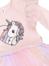 Load image into Gallery viewer, Huxbaby Loveheart Unicorn Ballet Dress
