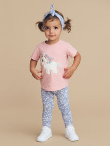 Huxbaby Unicorn Dusty Rose T-Shirt