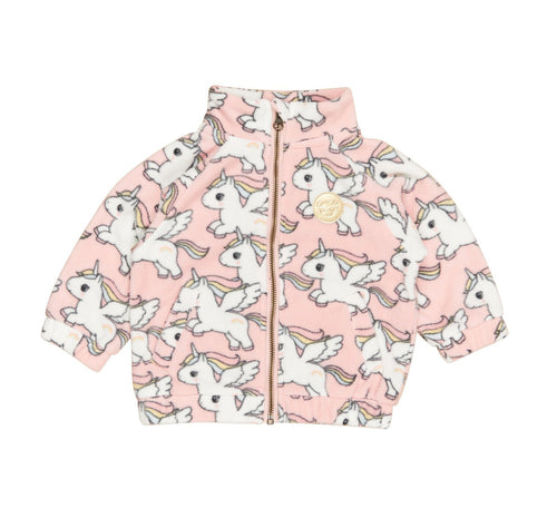 Huxbaby Magical Unicorn Fleece Jacket