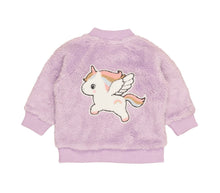 Load image into Gallery viewer, Huxbaby Magical Unicorn Fur Jacket