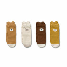 Load image into Gallery viewer, wilson + frenchy Unisex Organic 4 Pack Baby Socks