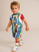 Load image into Gallery viewer, HUX | Variegated Stripe Shortall