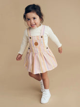 Load image into Gallery viewer, Huxbaby Vintage Stripe Overall Dress