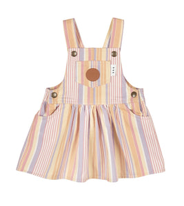 Huxbaby Vintage Stripe Overall Dress