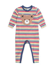 Load image into Gallery viewer, HUXBEAR Vintage Stripe Romper