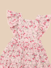 Load image into Gallery viewer, HUXBABY Vintage Strawberry Ruffle Dress