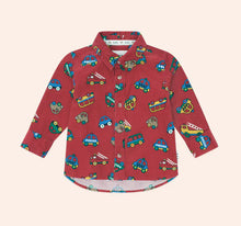 Load image into Gallery viewer, HUX Vroom Vroom Cord Overshirt