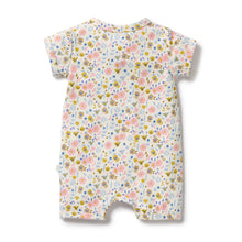 Load image into Gallery viewer, wilson + frenchy Organic Boyleg Zipsuit - Ava Floral