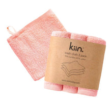 Load image into Gallery viewer, kiin. Wash Cloths 3 pack - Peony