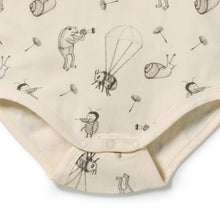 Load image into Gallery viewer, wilson + frenchy Organic Henley Bodysuit | Whispering Willows