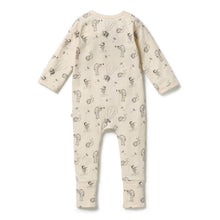 Load image into Gallery viewer, wilson + frenchy Organic Zipsuit with Feet | Whispering Willows