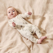 Load image into Gallery viewer, wilson + frenchy Organic Zipsuit with Feet | Whispering Willows