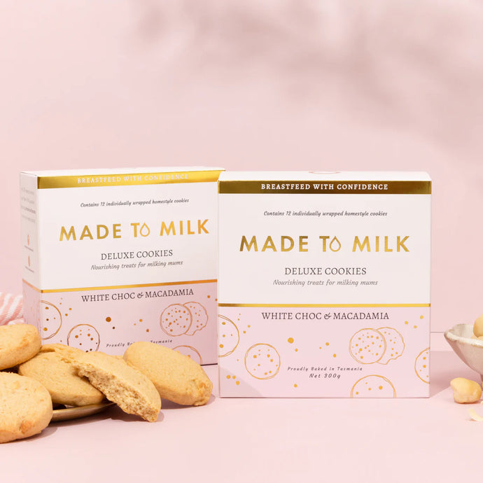 Made to Milk - White Choc & Macadamia Nut Lactation Cookie