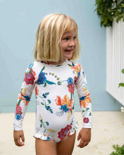 Load image into Gallery viewer, Walnut Goldie Rash Suit - Wildflower