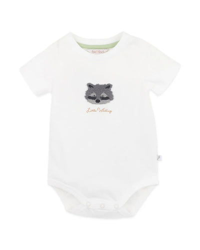 fox & finch Wildlings Racoon Bodysuit