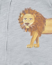 Load image into Gallery viewer, fox &amp; finch Wildlings Lion SS Romper