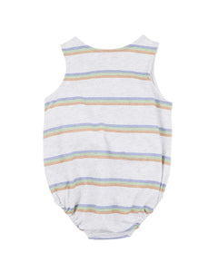 fox & finch Wildlings Stripe Dog Bodysuit