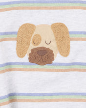 Load image into Gallery viewer, fox &amp; finch Wildlings Stripe Dog Bodysuit
