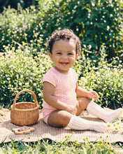 Load image into Gallery viewer, Bébé Willa Organic Knit Pointelle Bodysuit