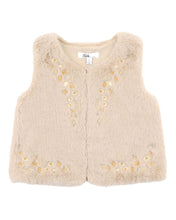 Load image into Gallery viewer, Bébé Winnie Emb. Faux Fur Vest