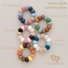 Load image into Gallery viewer, Nature Bubz PERSONALISED RAINBOW Rattle Teether