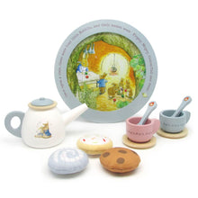 Load image into Gallery viewer, Peter Rabbit Wooden Tea Party Set