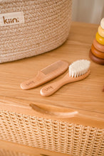 Load image into Gallery viewer, kiin. Wooden Baby Brush + Comb Set