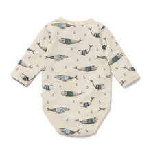 Load image into Gallery viewer, wilson + frenchy Organic Bodysuit | Woolly Whales
