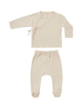 Load image into Gallery viewer, Quincy Mae Wrap Top + Pant Set || assorted