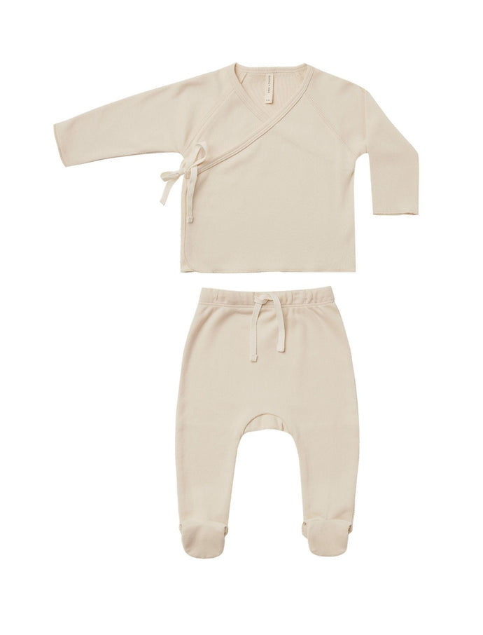 Quincy Mae Wrap Top + Pant Set || assorted