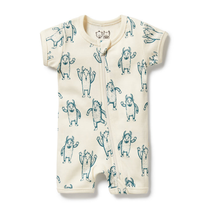 wilson + frenchy Organic Boyleg Zipsuit | Yeti