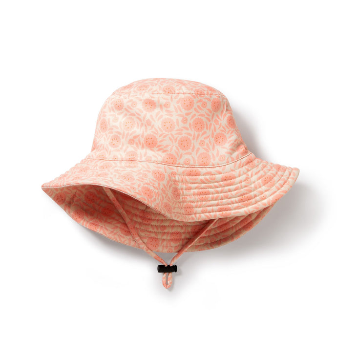 wilson + frenchy Amelie Floral Swim Sun Hat