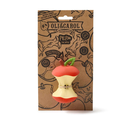 Oli & Carol Chewing Toy - Pepa the Apple