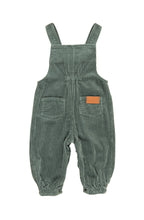 Load image into Gallery viewer, Huxbaby Light Spruce Cord Overalls