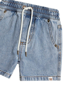 HUXBABY Dreamy Denim Shorts