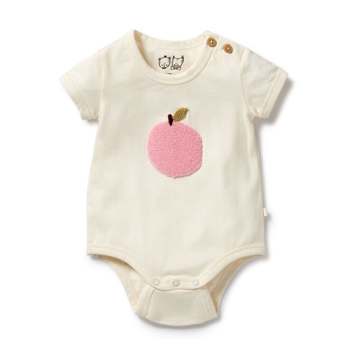 wilson + frenchy Organic Bodysuit - Peachy