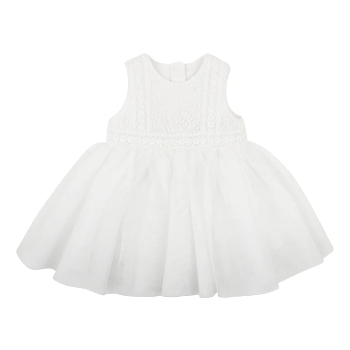 Bébé Embroidered Organza Dress