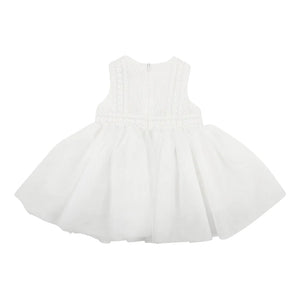 Bébé Embroidered Organza Dress