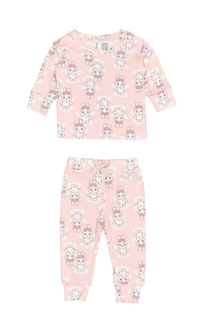 Huxbaby Fairy Bunny PJ Set