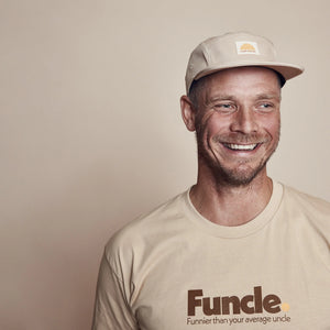 Funcle Cotton Tee - Tan