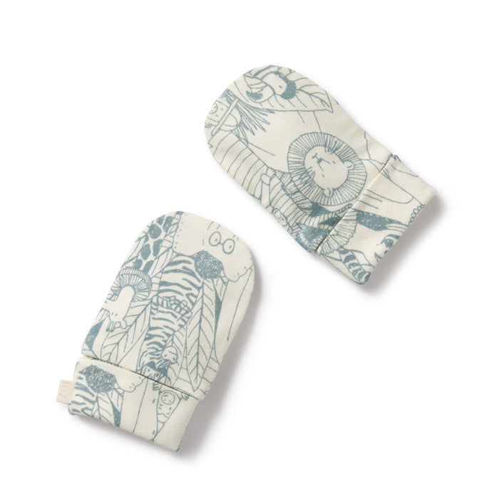 wilson + frenchy Organic Mittens - Hello Friends